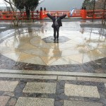 鞍馬寺ガイドツアー開催！雨でしたが参加者さんと一緒に楽しみました！